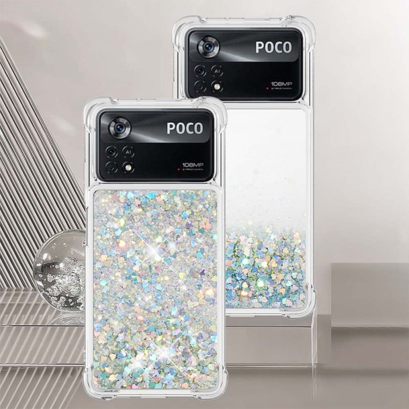 Coque Poco X4 Pro 5G Désires Paillettes