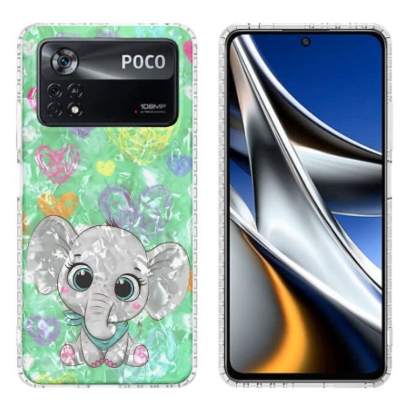 Coque Poco X4 Pro 5G Éléphant Stylé