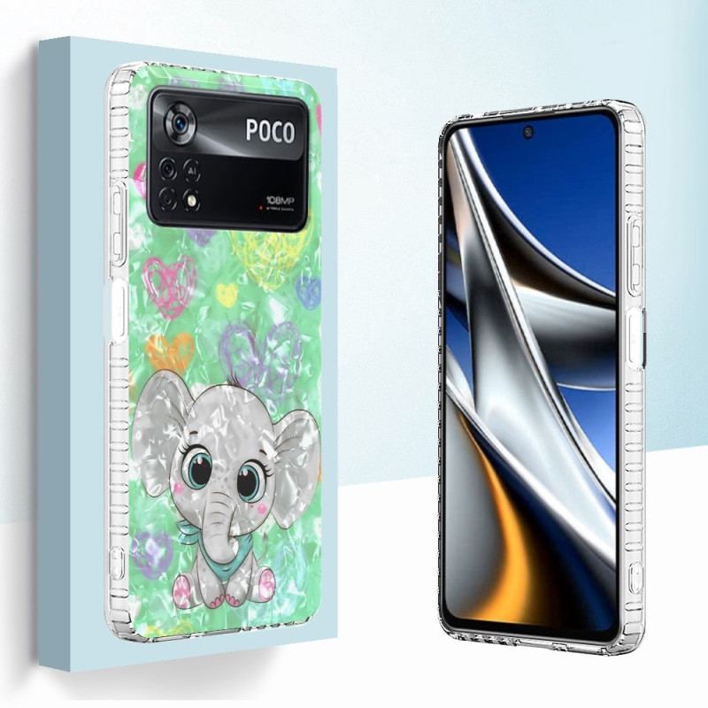 Coque Poco X4 Pro 5G Éléphant Stylé