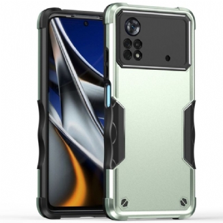 Coque Poco X4 Pro 5G Hybride Effet Métal