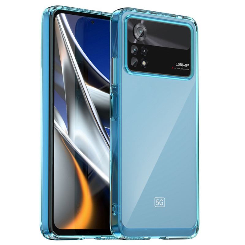 Coque Poco X4 Pro 5G Hybride Rebords Colorés