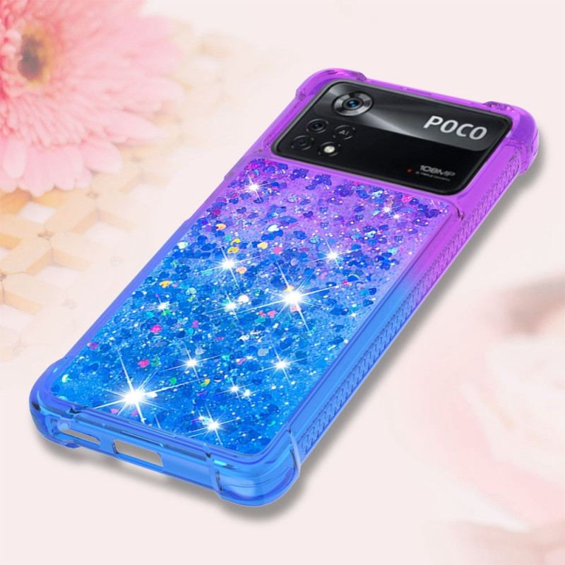 Coque Poco X4 Pro 5G Paillettes Color