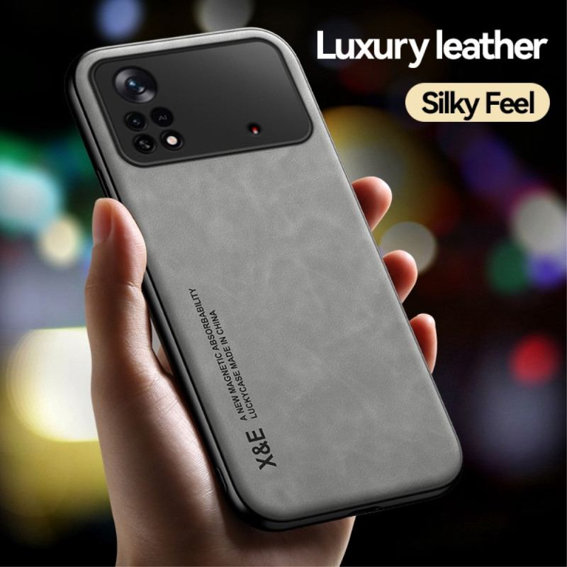 Coque Poco X4 Pro 5G Style Cuir X&E