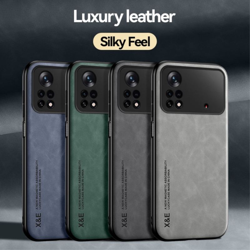 Coque Poco X4 Pro 5G Style Cuir X&E