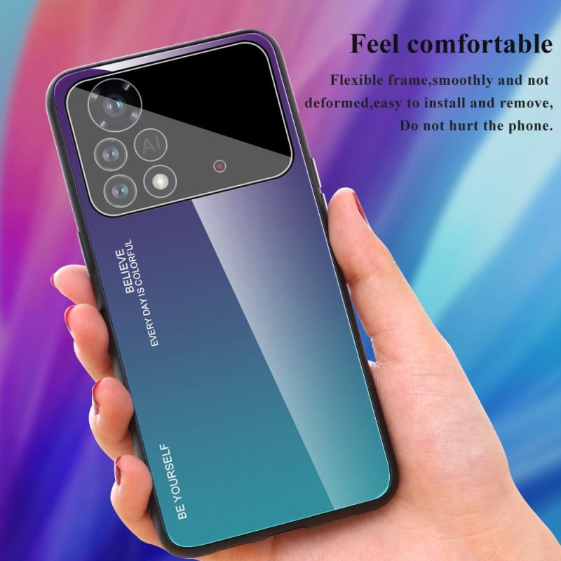 Coque Poco X4 Pro 5G Verre Trempé Be Yourself