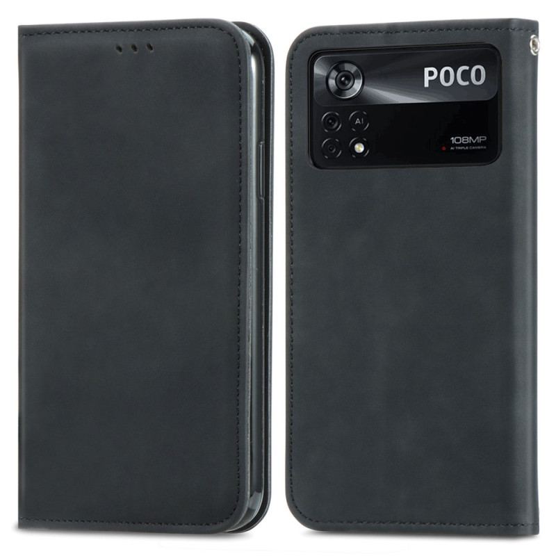 Flip Cover Poco X4 Pro 5G Élégance