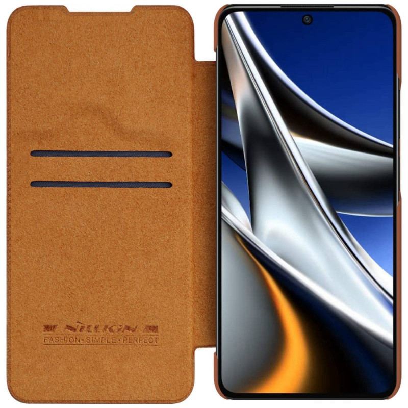 Flip Cover Poco X4 Pro 5G Qin Pro Series Nillkin