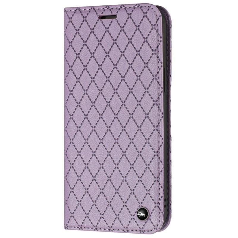 Flip Cover Poco X4 Pro 5G Simili Cuir Litchi Losanges