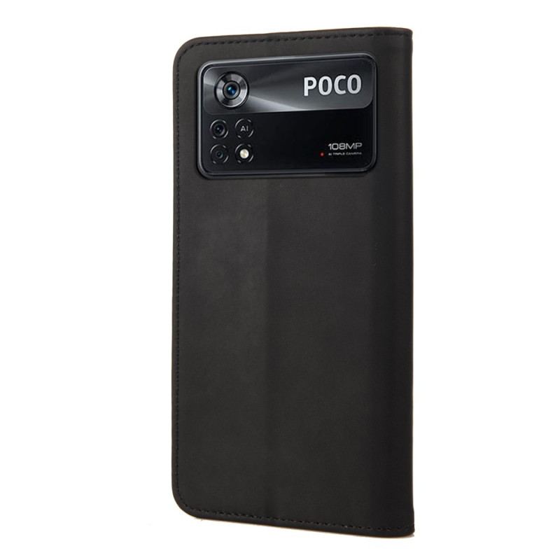 Flip Cover Poco X4 Pro 5G Skin-Feeling