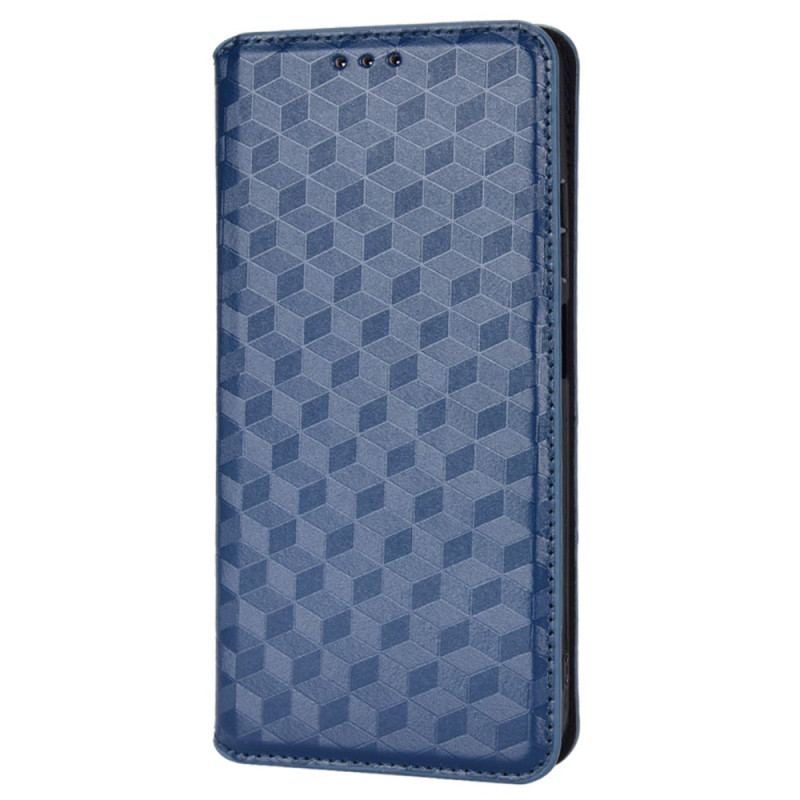 Flip Cover Poco X4 Pro 5G Texture 3D