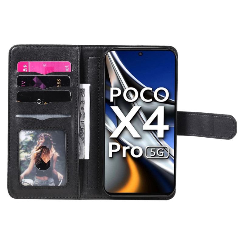 Housse Poco X4 Pro 5G 10 Porte-cartes