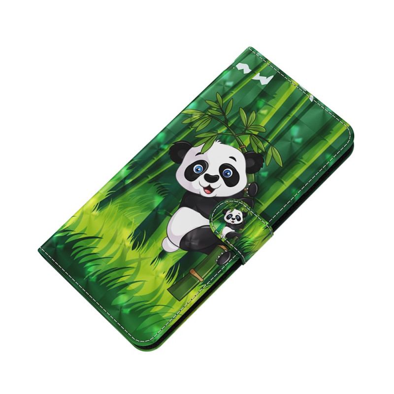 Housse Poco X4 Pro 5G Panda à Lanière