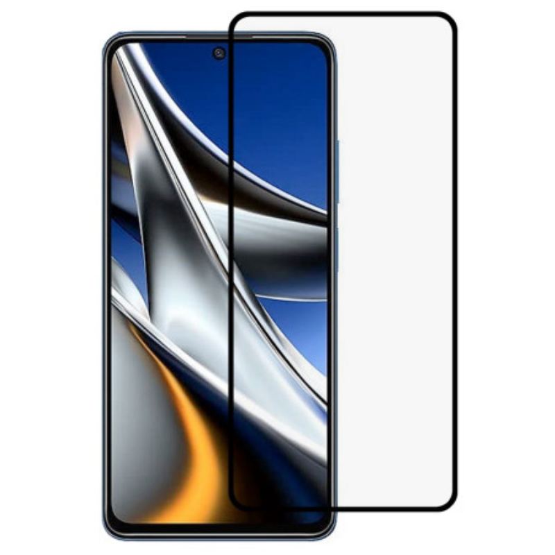 Protection Écran Verre Trempé Contours Noirs Poco X4 Pro 5G