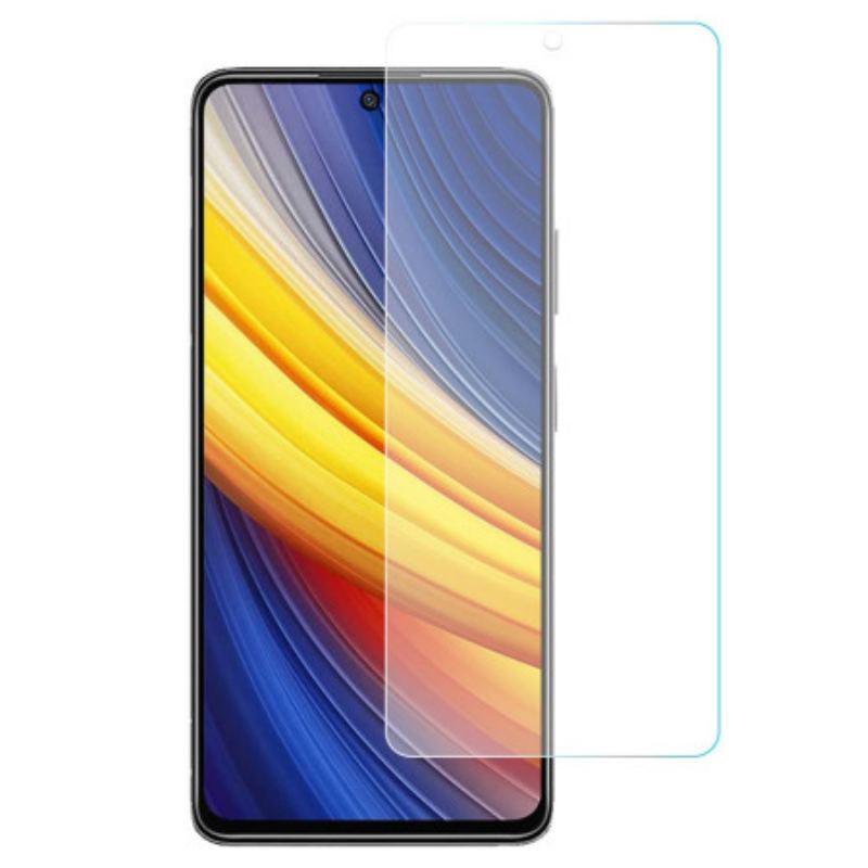 Protection en verre trempé pour écran Poco X4 Pro 5G