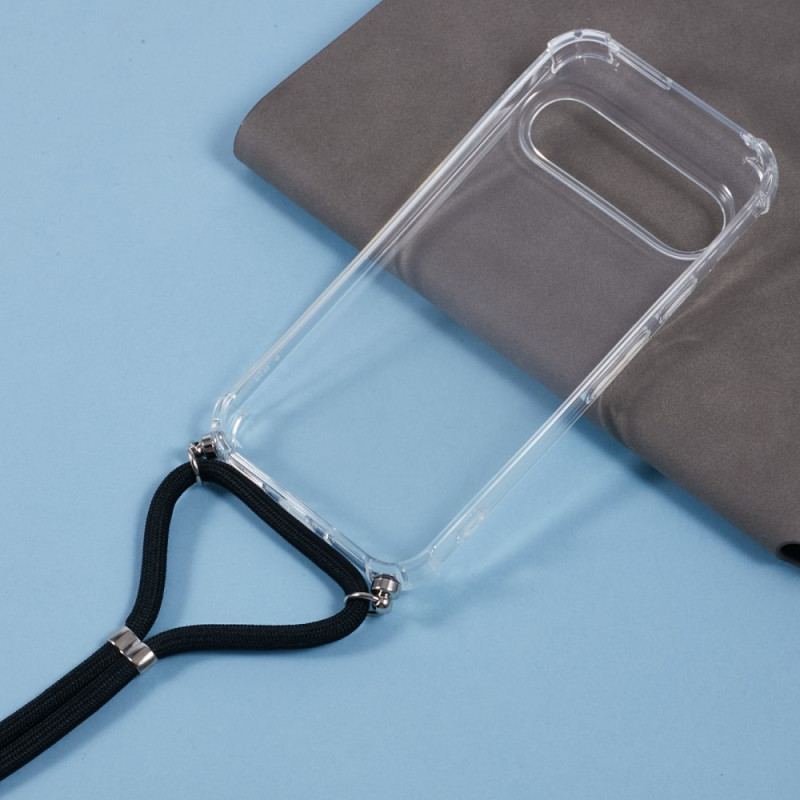 Coque à Cordon Google Pixel 9 / Pixel 9 Transparente