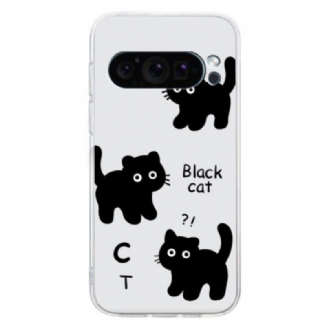 Coque Google Pixel 9 Chat noir