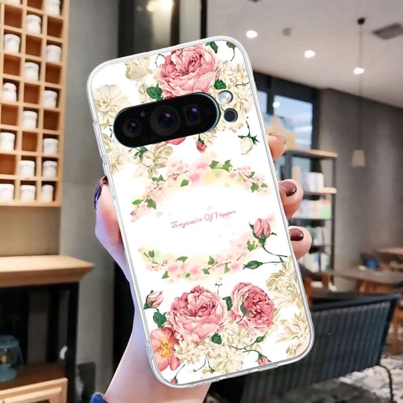 Coque Google Pixel 9 Fleurs Liberty