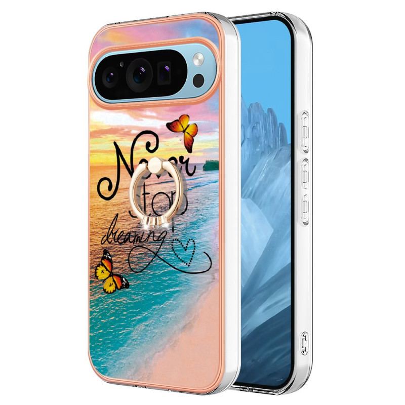 Coque Google Pixel 9 / Pixel 9 Pro Anneau-Support Never Stop Dreaming