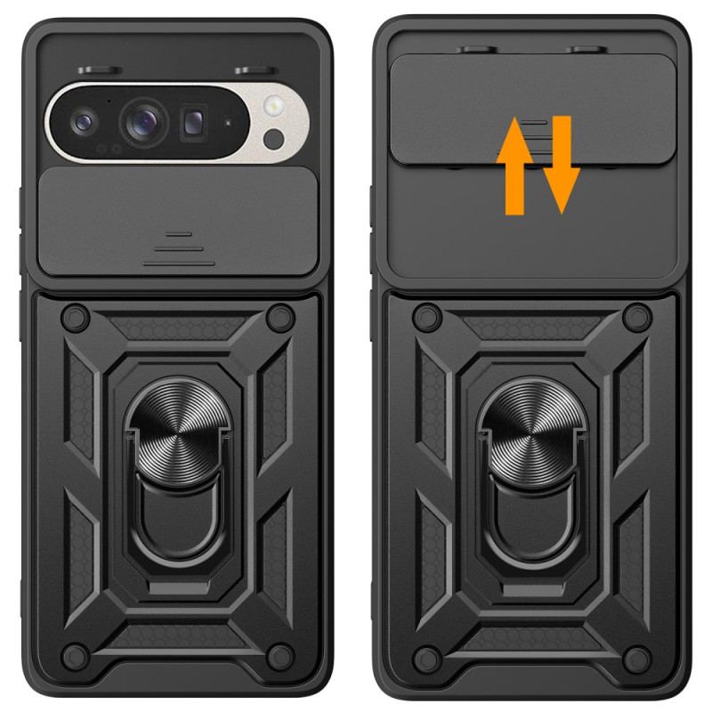 Coque Google Pixel 9 / Pixel 9 Pro Protection caméra Coulissante et Support