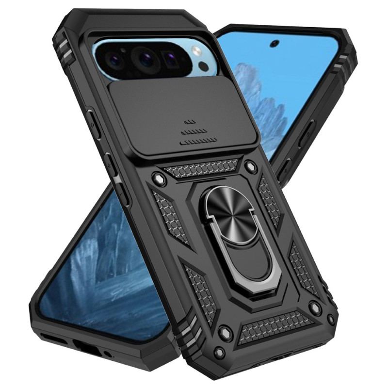 Coque Google Pixel 9 / Pixel 9 Pro Support Rotatif et Protecteur Appareil Photo