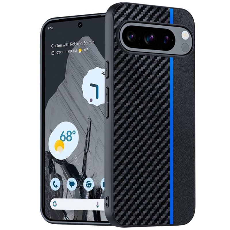 Coque Google Pixel 9 / Pixel 9 Pro Texture Fibre Carbone