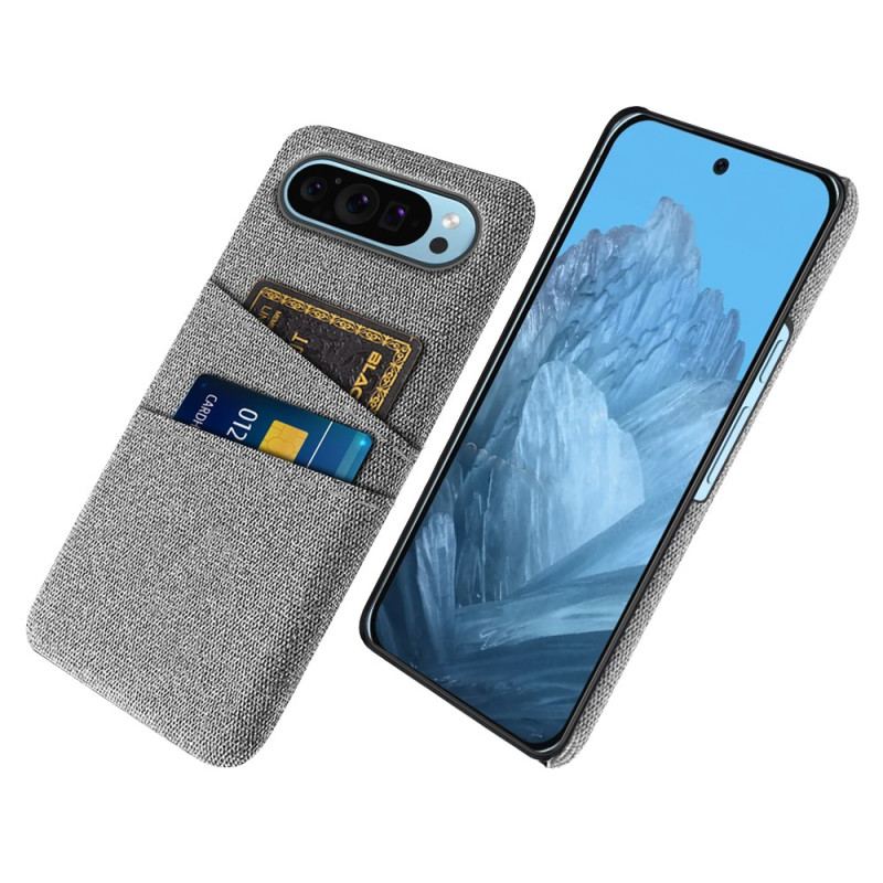 Coque Google Pixel 9 / Pixel 9 Pro Tissu Porte-Cartes