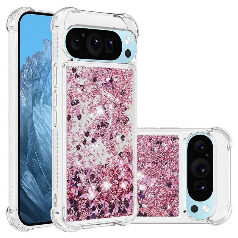 Coque Google Pixel 9 Renforcée Paillettes