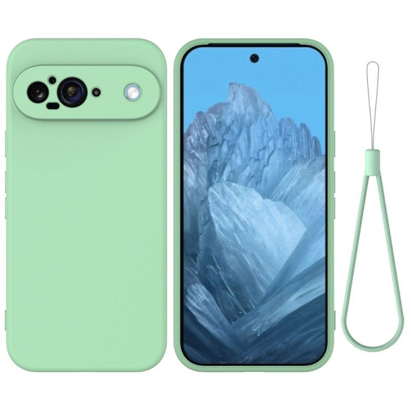 Coque Google Pixel 9 Silicone Liquide à Lamière