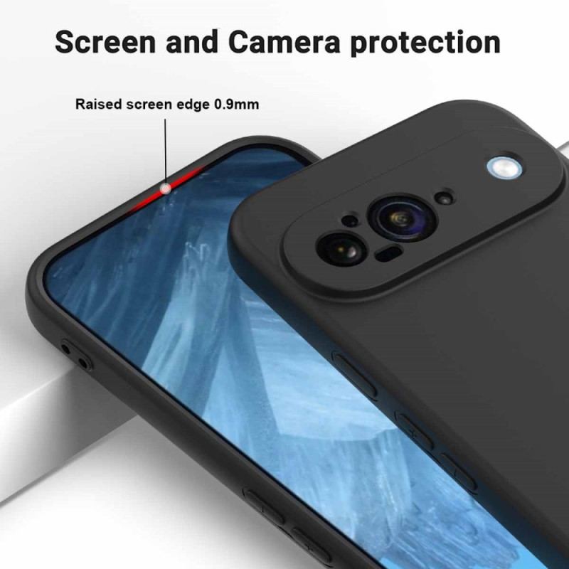 Coque Google Pixel 9 Silicone Liquide à Lamière