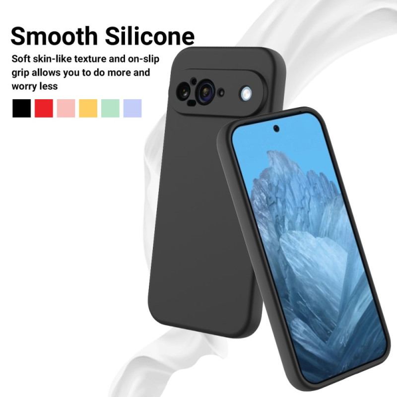 Coque Google Pixel 9 Silicone Liquide à Lamière