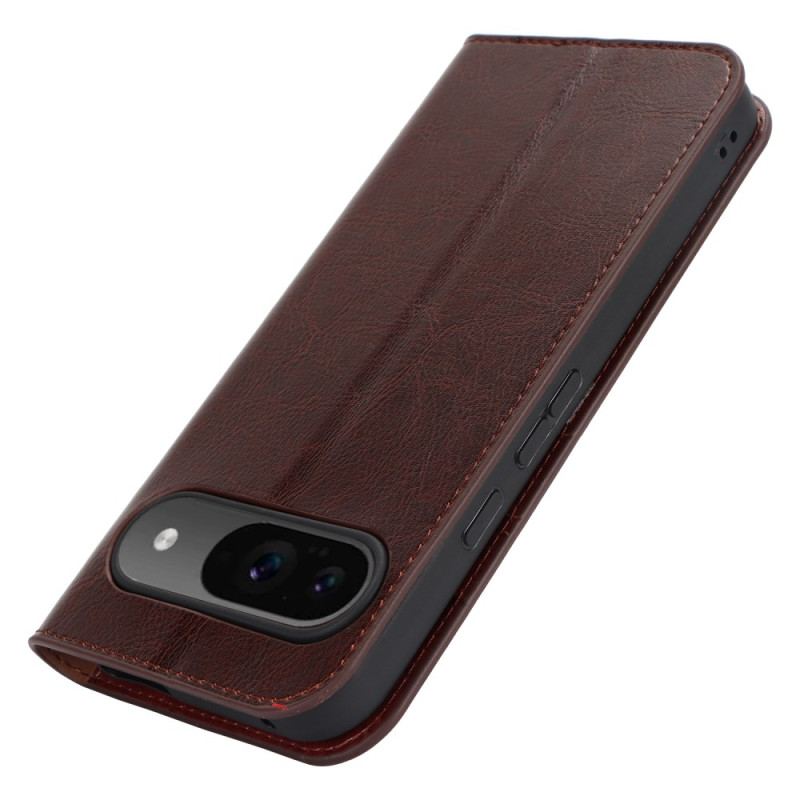 Flip Cover Google Pixel 9 / 9 Pro Cuir Fendu