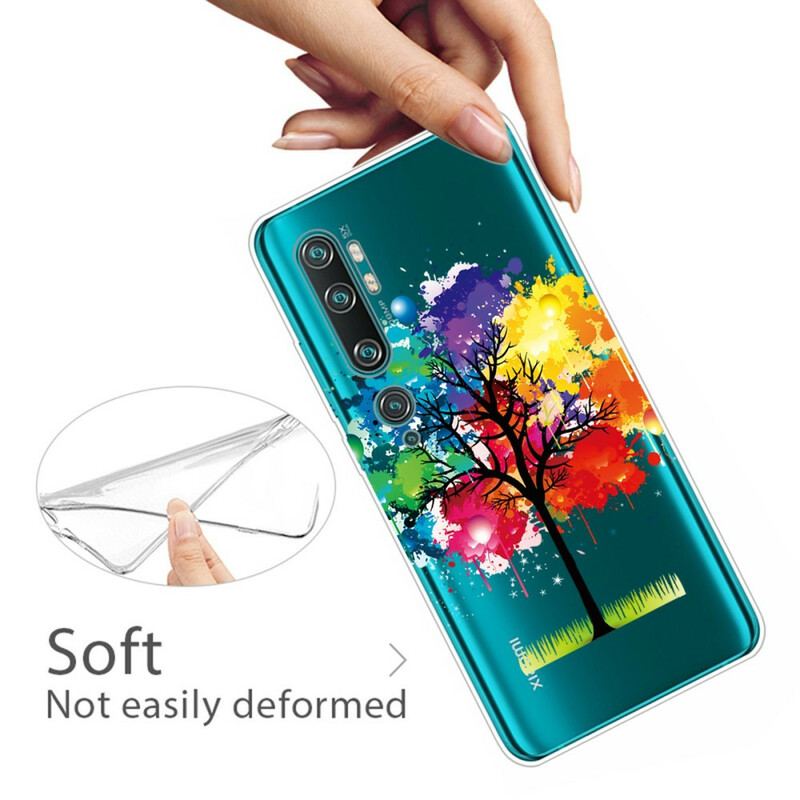 Coque Xaiomi Mi Note 10 / Note 10 Pro Transparente Arbre Aquarelle