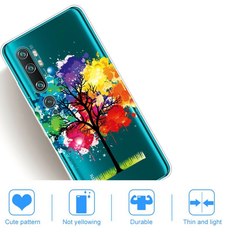 Coque Xaiomi Mi Note 10 / Note 10 Pro Transparente Arbre Aquarelle