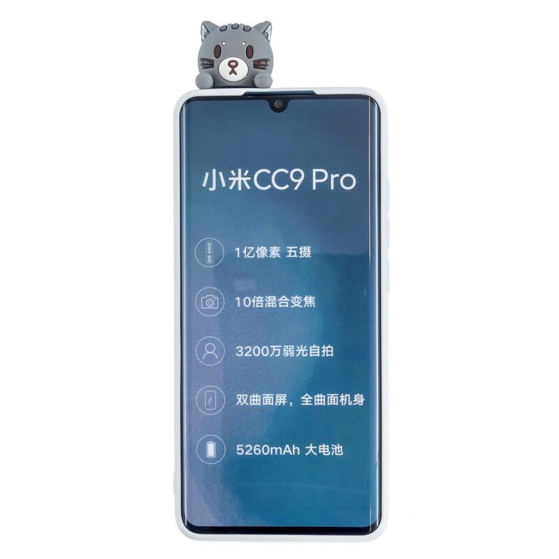 Coque Xiaomi Mi Note 10 / Note 10 Pro Charmante Chatte 3D