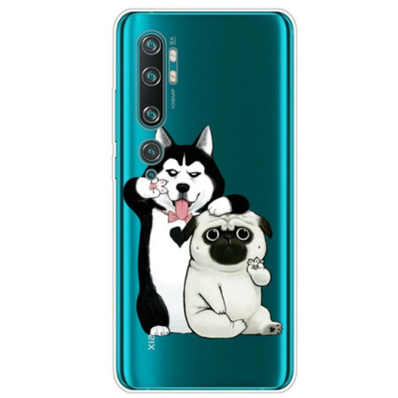 Coque Xiaomi Mi Note 10 / Note 10 Pro Drôles de Chiens