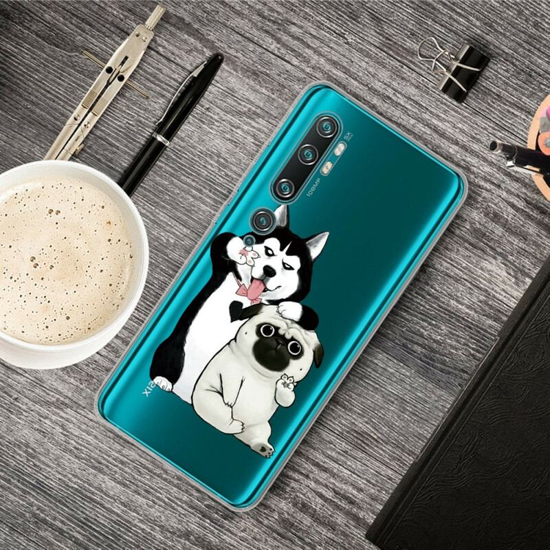 Coque Xiaomi Mi Note 10 / Note 10 Pro Drôles de Chiens