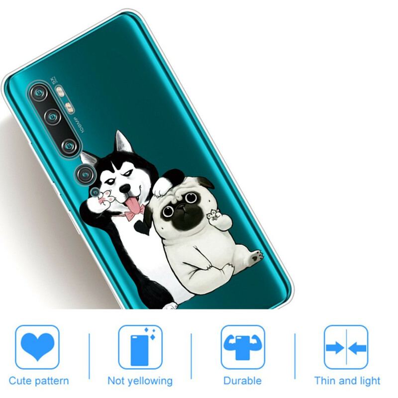 Coque Xiaomi Mi Note 10 / Note 10 Pro Drôles de Chiens