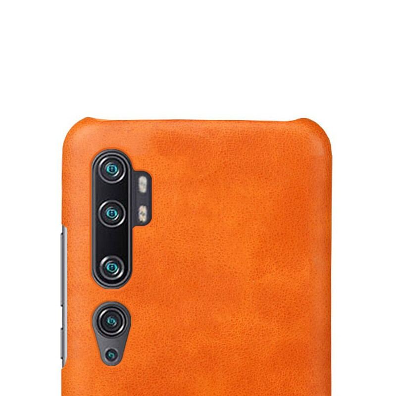 Coque Xiaomi Mi Note 10 / Note 10 Pro Effet Cuir KSQ