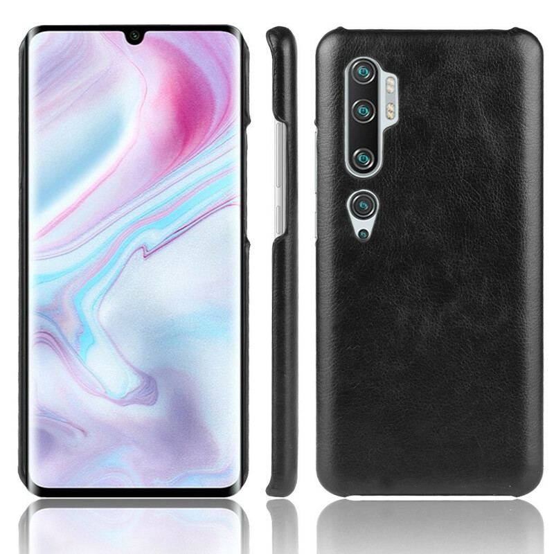 Coque Xiaomi Mi Note 10 / Note 10 Pro Effet Cuir Litchi Performance