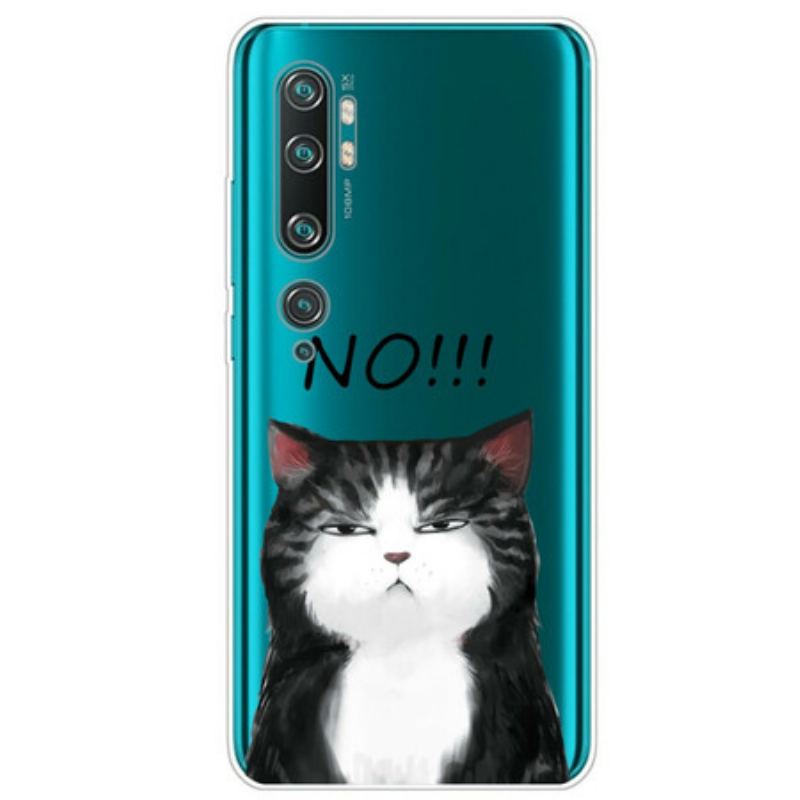 Coque Xiaomi Mi Note 10 / Note 10 Pro Le Chat Qui Dit Non