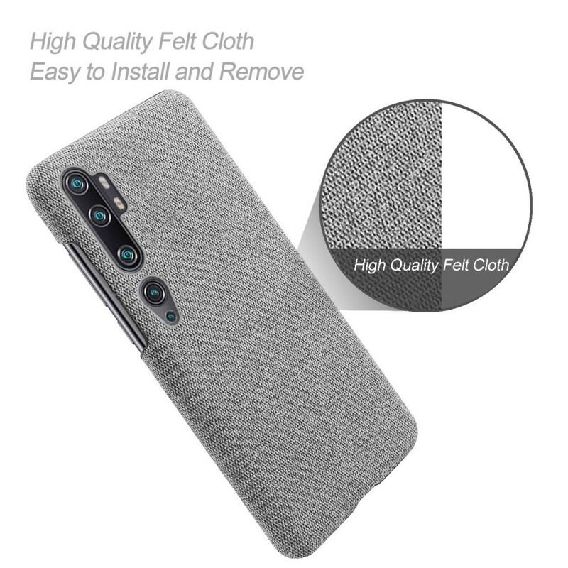 Coque Xiaomi Mi Note 10 / Note 10 Pro Texture Tissu KSQ