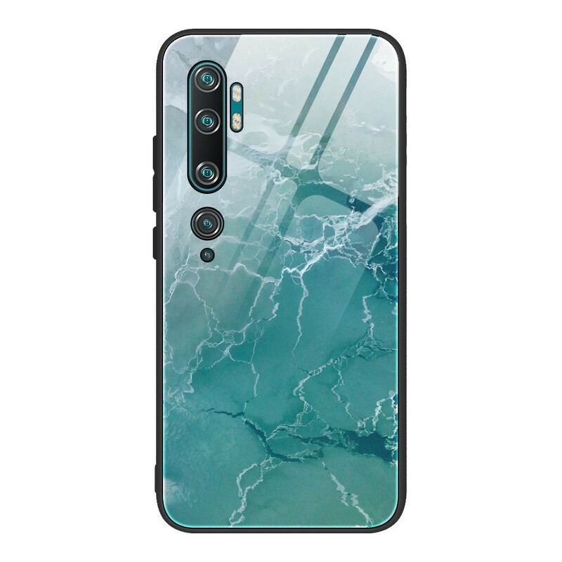 Coque Xiaomi Mi Note 10 Verre Trempé Marble Colors