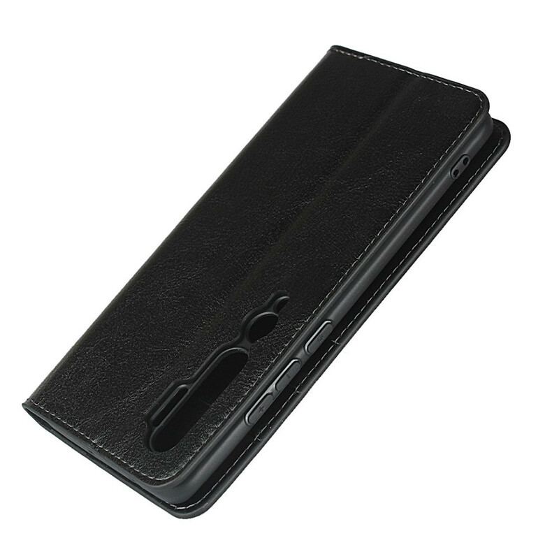 Flip Cover Xiaomi Mi Note 10 Cuir Véritable