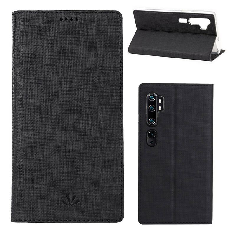 Flip Cover Xiaomi Mi Note 10 / Note 10 Pro Texturée