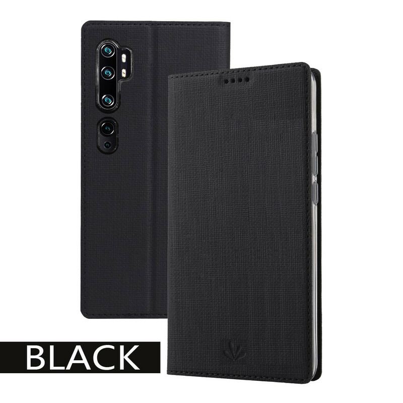 Flip Cover Xiaomi Mi Note 10 / Note 10 Pro Texturée