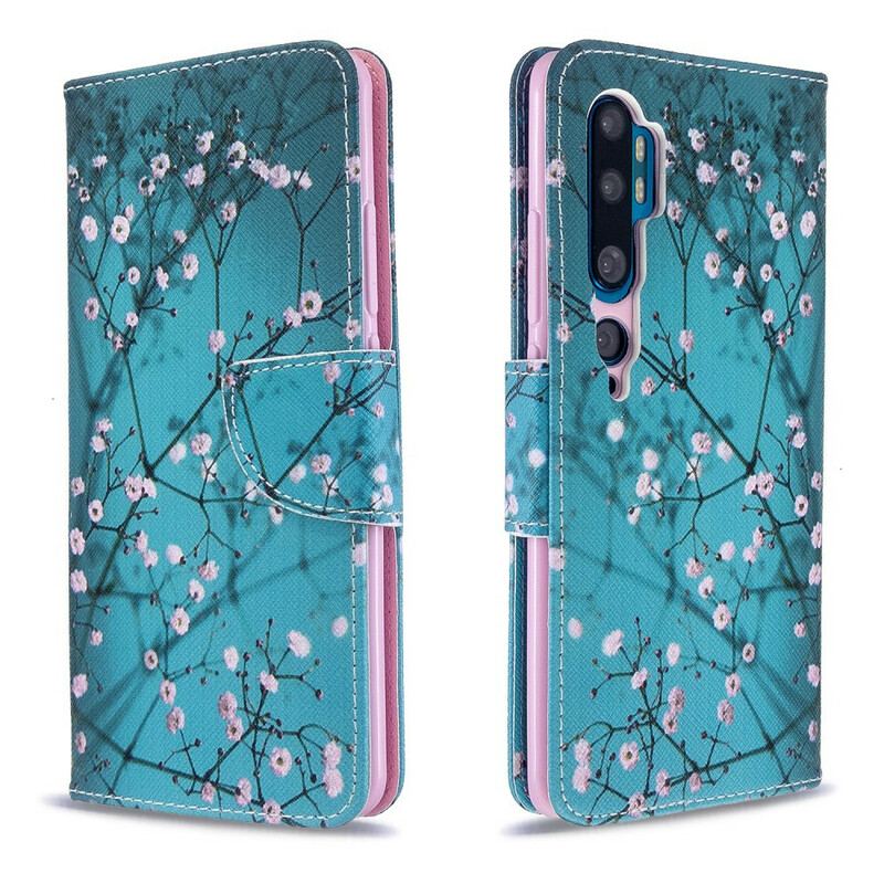 Housse Xiaomi Mi Note 10 / Note 10 Pro Arbre Fleuri