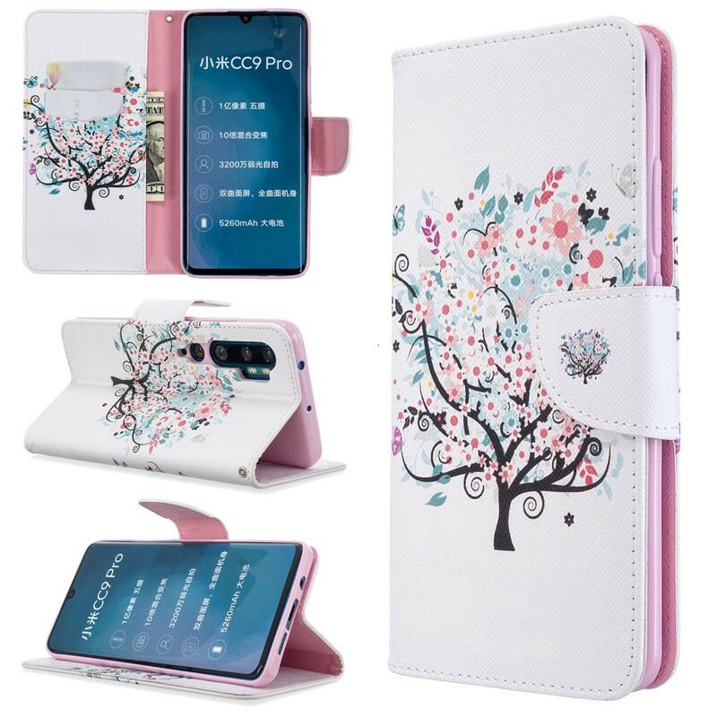 Housse Xiaomi Mi Note 10 / Note 10 Pro Flowered Tree