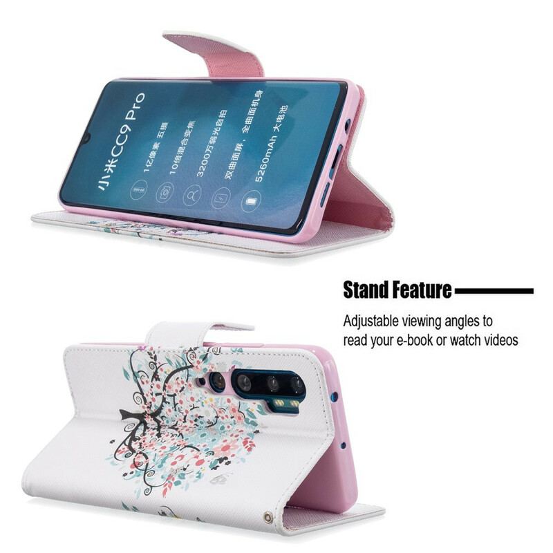 Housse Xiaomi Mi Note 10 / Note 10 Pro Flowered Tree