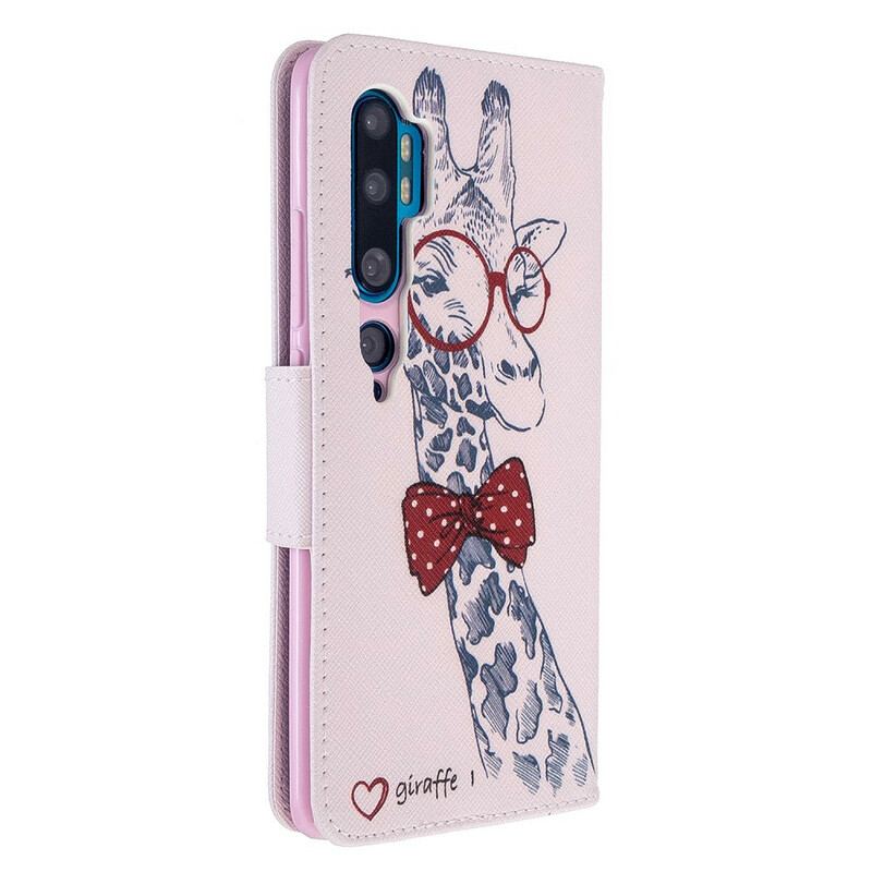 Housse Xiaomi Mi Note 10 / Note 10 Pro Girafe Intello