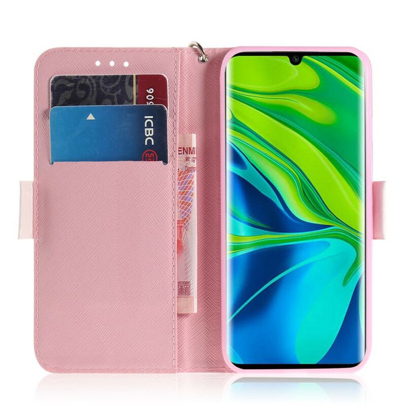 Housse Xiaomi Mi Note 10 / Note 10 Pro Hamsters à Lanière